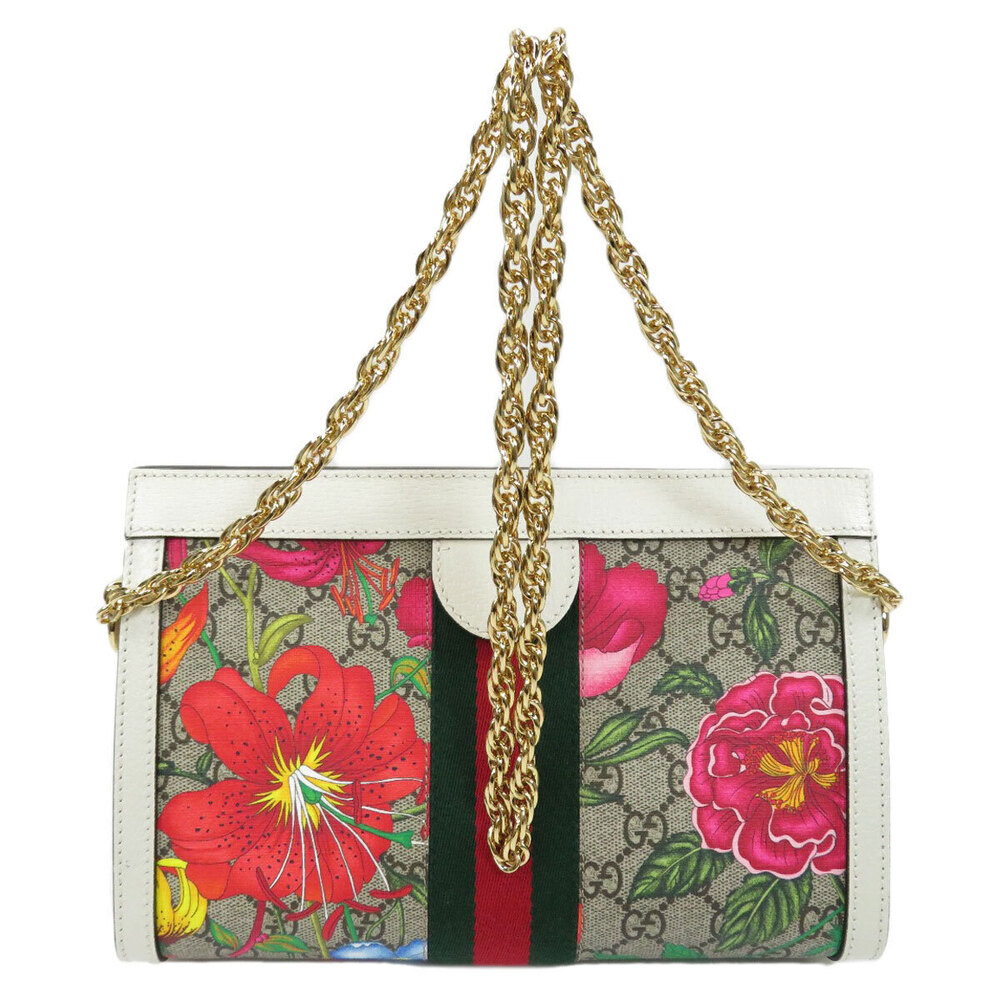 Gucci Chain GG Leather Bag Shoulder
